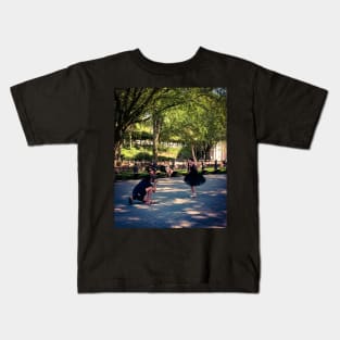 Central Park Ballet Dancer Shooting NYC Kids T-Shirt